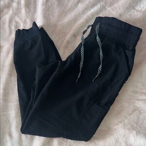 Jaanuu Black Women's Jogger Scrub Pants